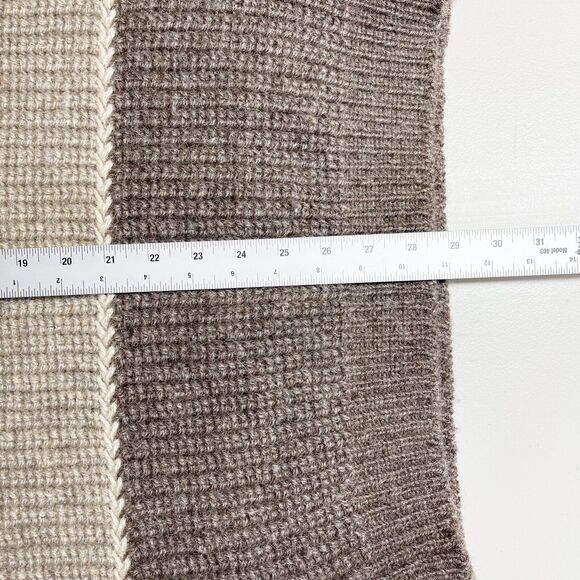 Country‎ Knitwear Ireland Fisherman Sweater Mens M Brown Hand Knit 100% Wool - Picture 9 of 10